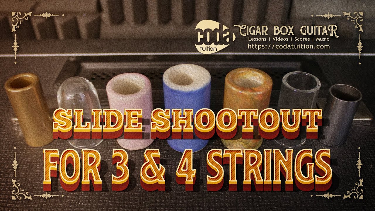 Cigar Box Guitar - Slide Shootout