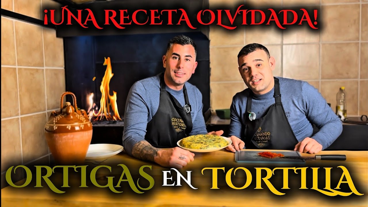 🥔¡¡TORTILLA DE PATATA CON ORTIGAS!!🥔