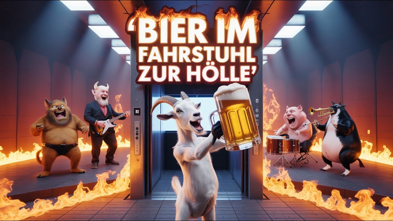 Bier im Fahrstuhl zur Hölle 🔥🍺 | Offizielles PartyGauner Video