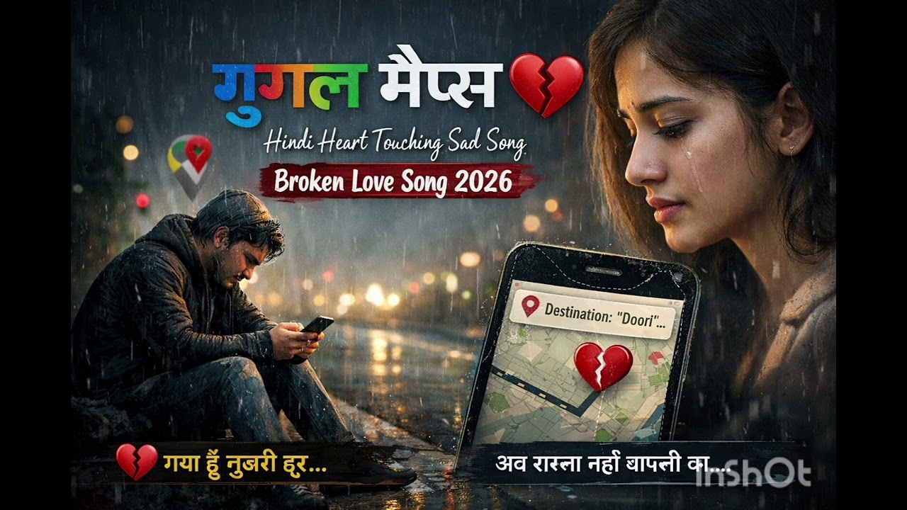 गूगल मैप्स 💔 | Hindi Heart Touching Sad Song | Broken Love Song 2026