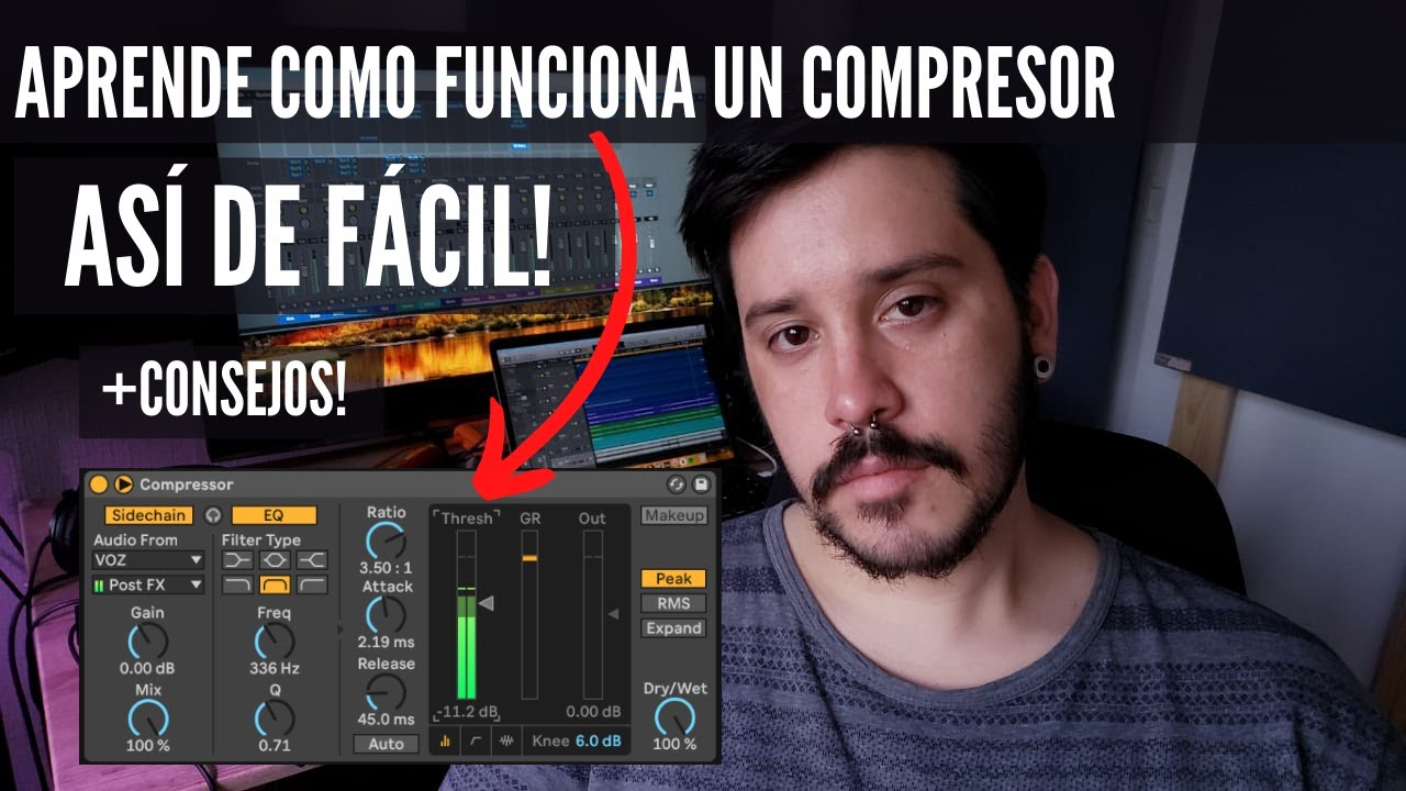 Como FUNCIONA un COMPRESOR??? EXPLICADO!| Ableton Live tutorial 2020