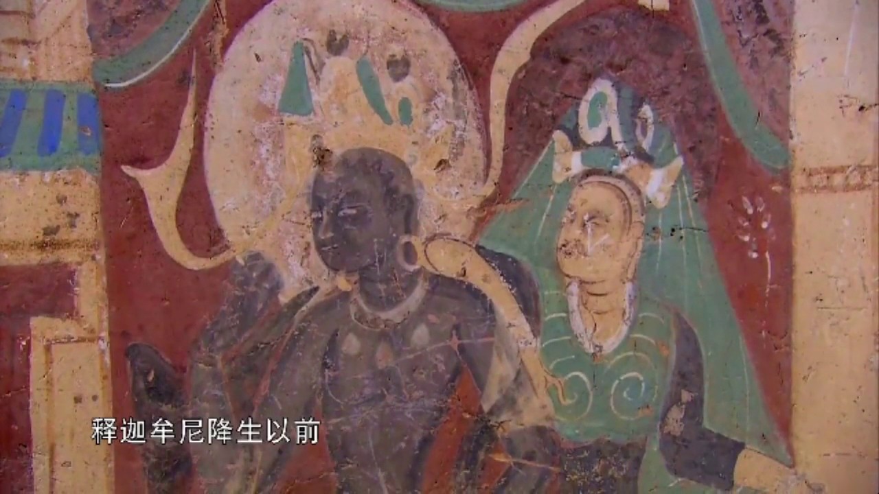 《九色鹿经图》绘于敦煌洞窟内，北朝画匠，善用绘画的形式来讲故事