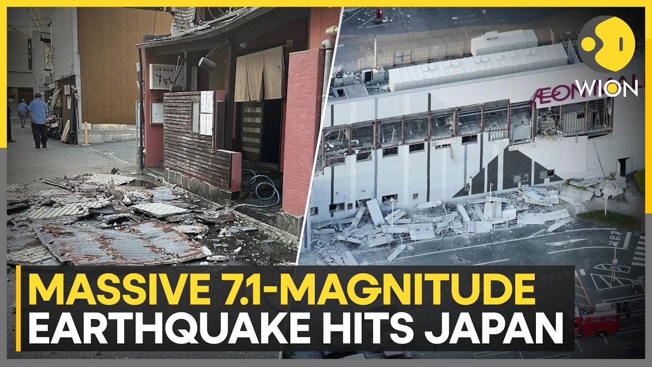 Japan: 7.1 Magnitude Quake Recorded In Southern Japan; Tsunami Warning Lifted | WION