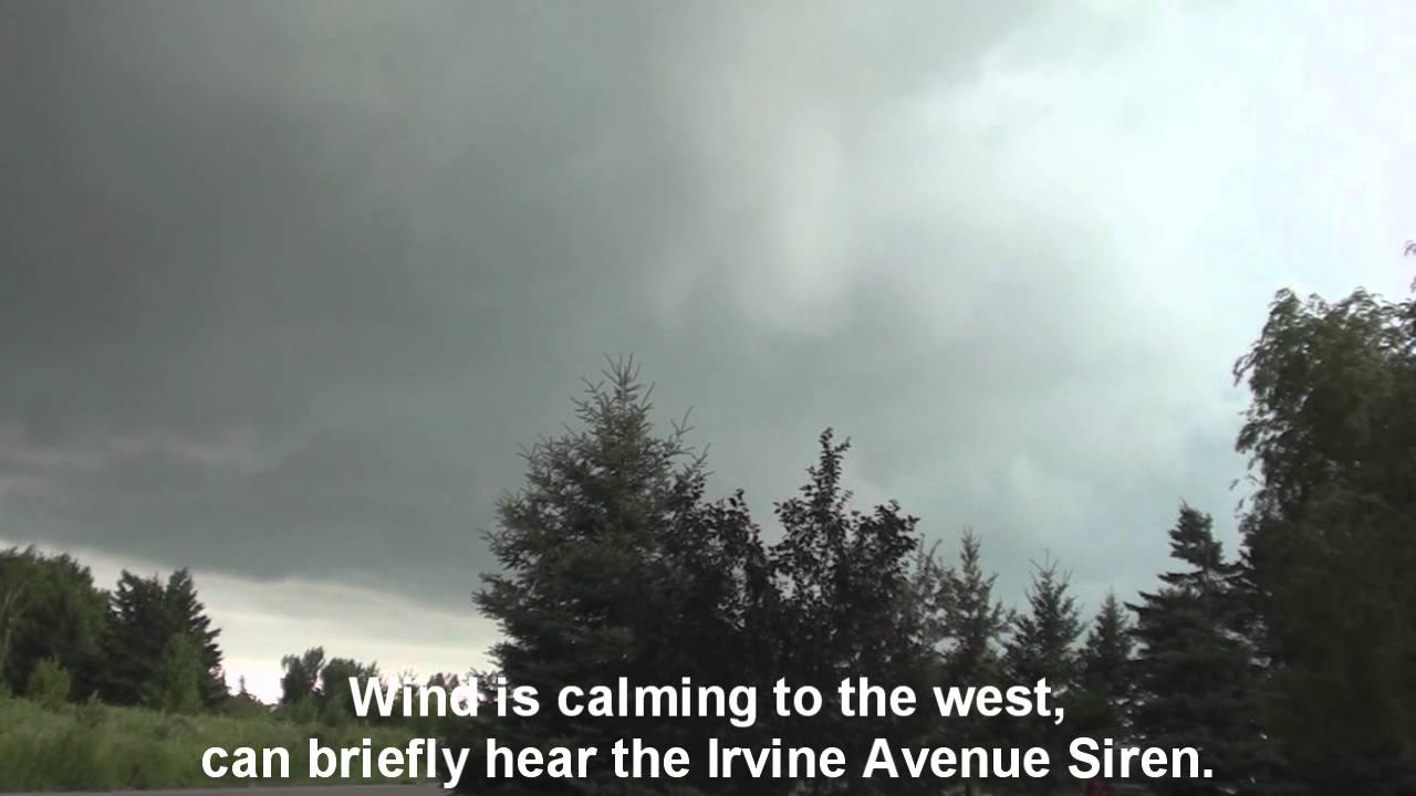 Bemidji Siren Activation for Severe Thunderstorm Warning