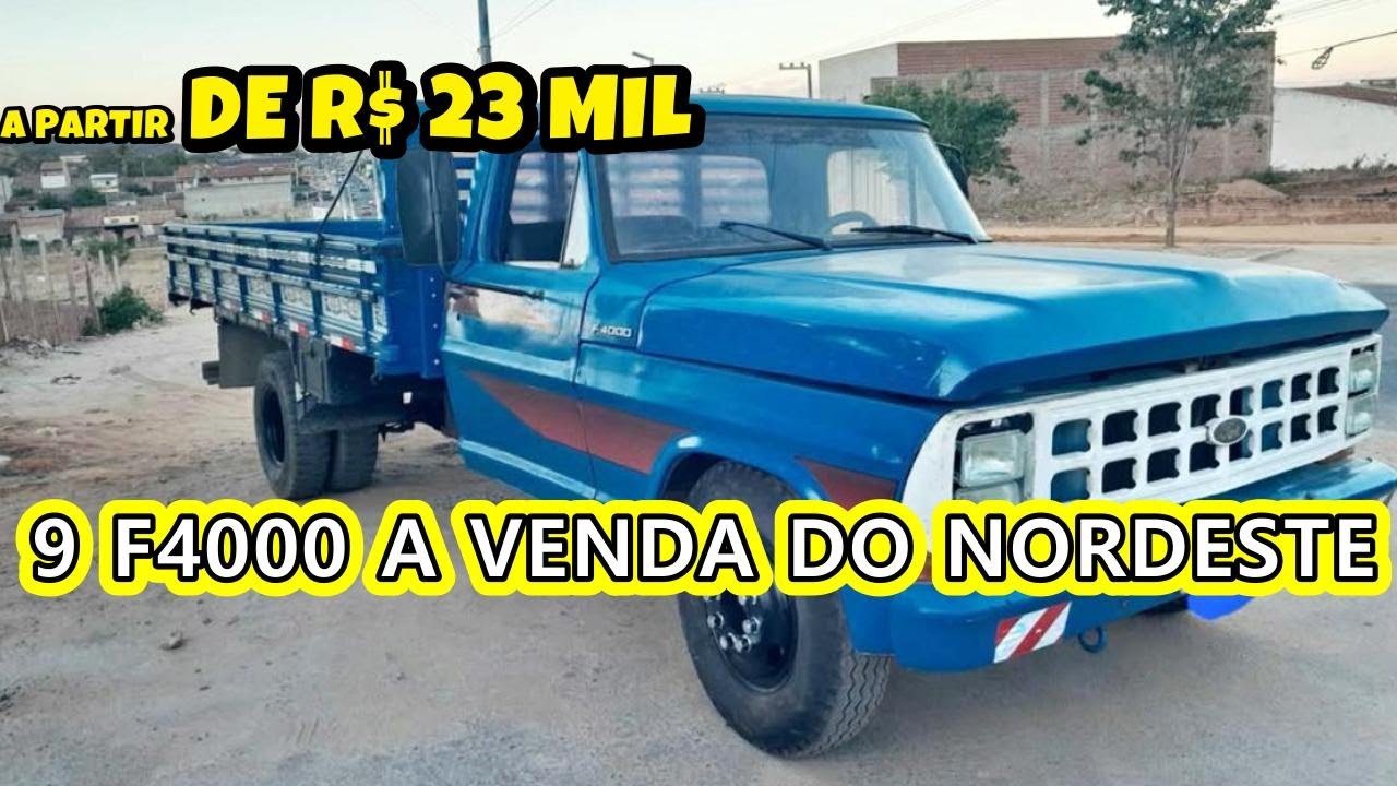 FORD F4000 A VENDA 9 CAMINHÕES PELO NORDESTE FEVEREIRO 2026 , TEM TODOS OS DETALHES NO VÍDEO