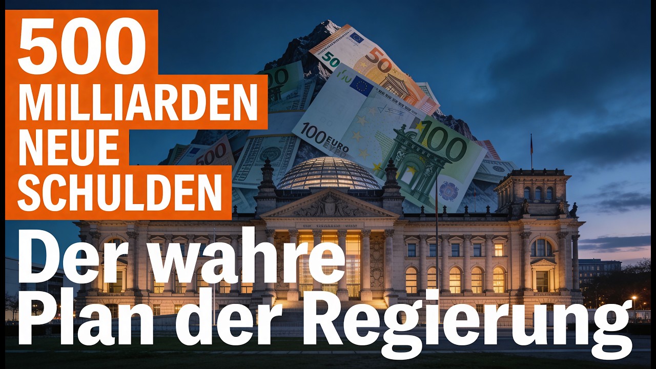 500 MILLIARDEN NEUE SCHULDEN  Der wahre Plan der Regierung