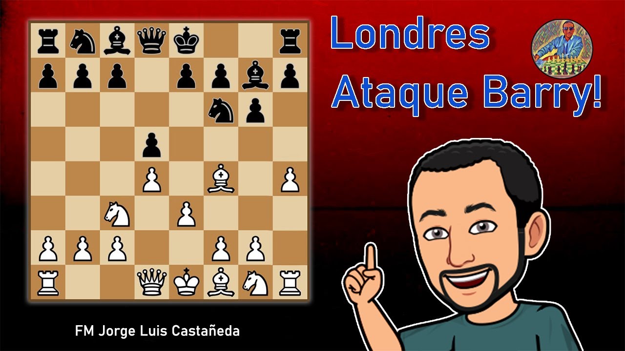 Como derroté a un GM en solo 14 jugadas con el ATQUE BARRY (Londres)!?