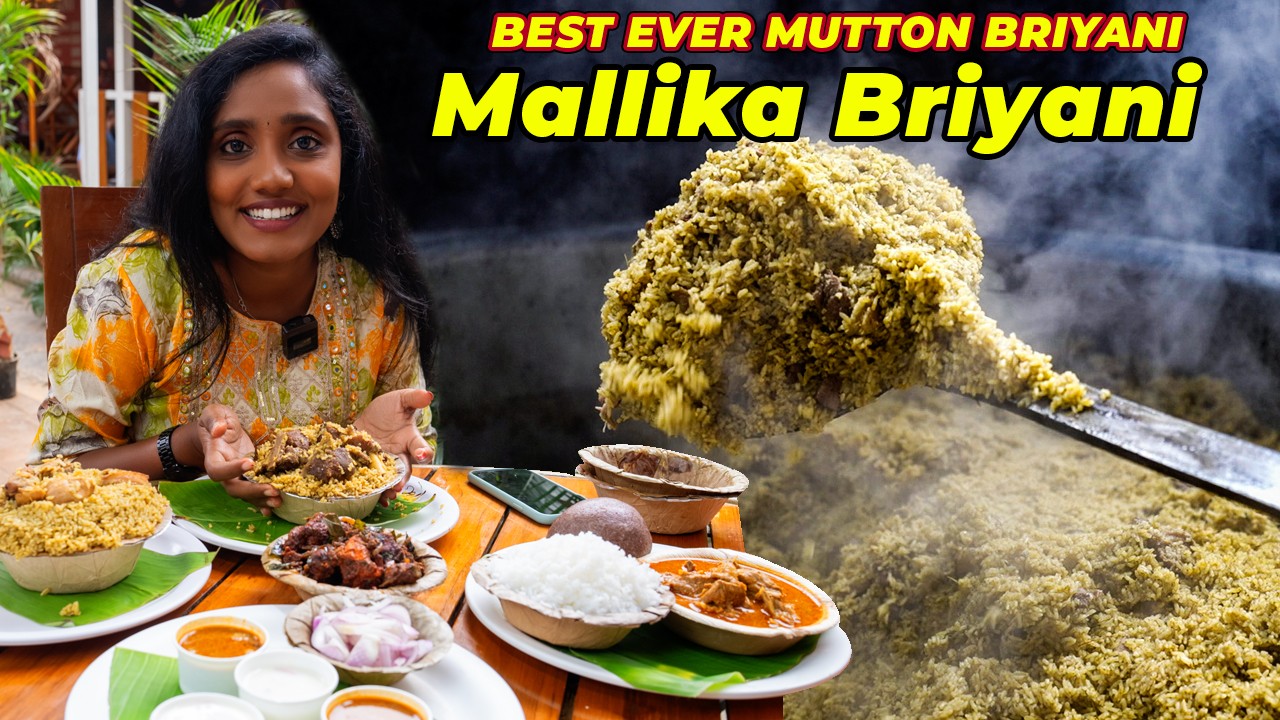 Best Mutton Briyani I 10000 Packs on Sunday I Mallika Briyani I Tamil Food Review