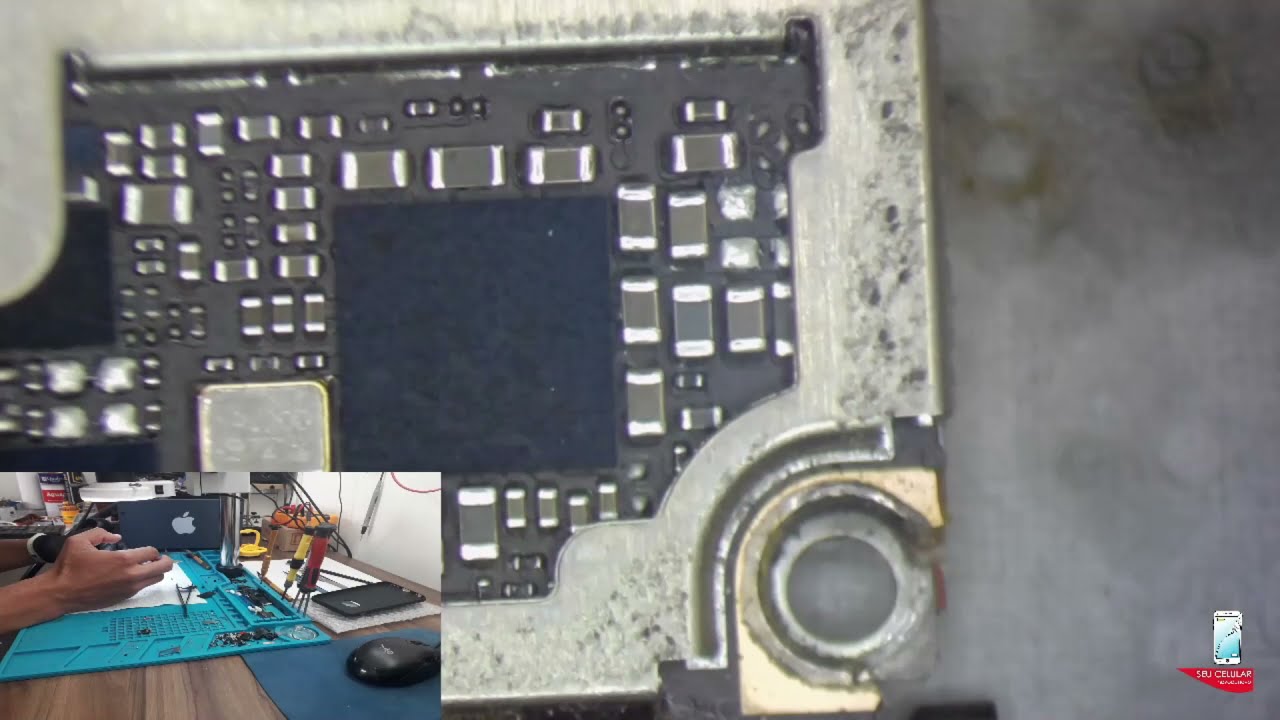 Iphone 6S não liga, curto PP_LCM_BL_ANODE, analise e reparo
