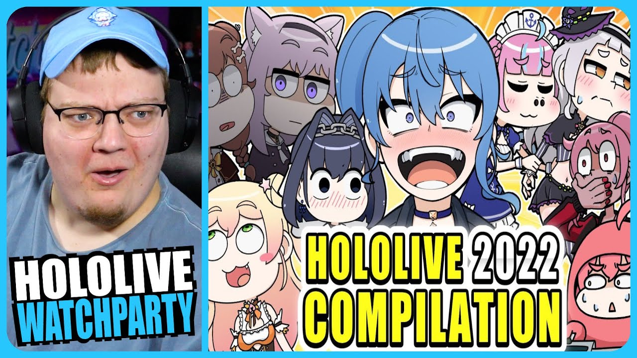 REACTION Hololive Animation Compilation in 2022!!