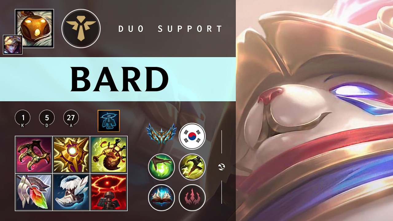 Bard Support vs Rell - KR Challenger Patch 26.04