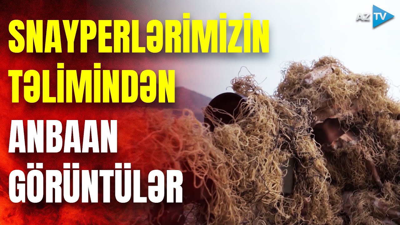 Ordumuzun snayperləri belə hazırlanır – Təlimdən GÖRÜNTÜLƏR | DÖYÜŞÇÜ
