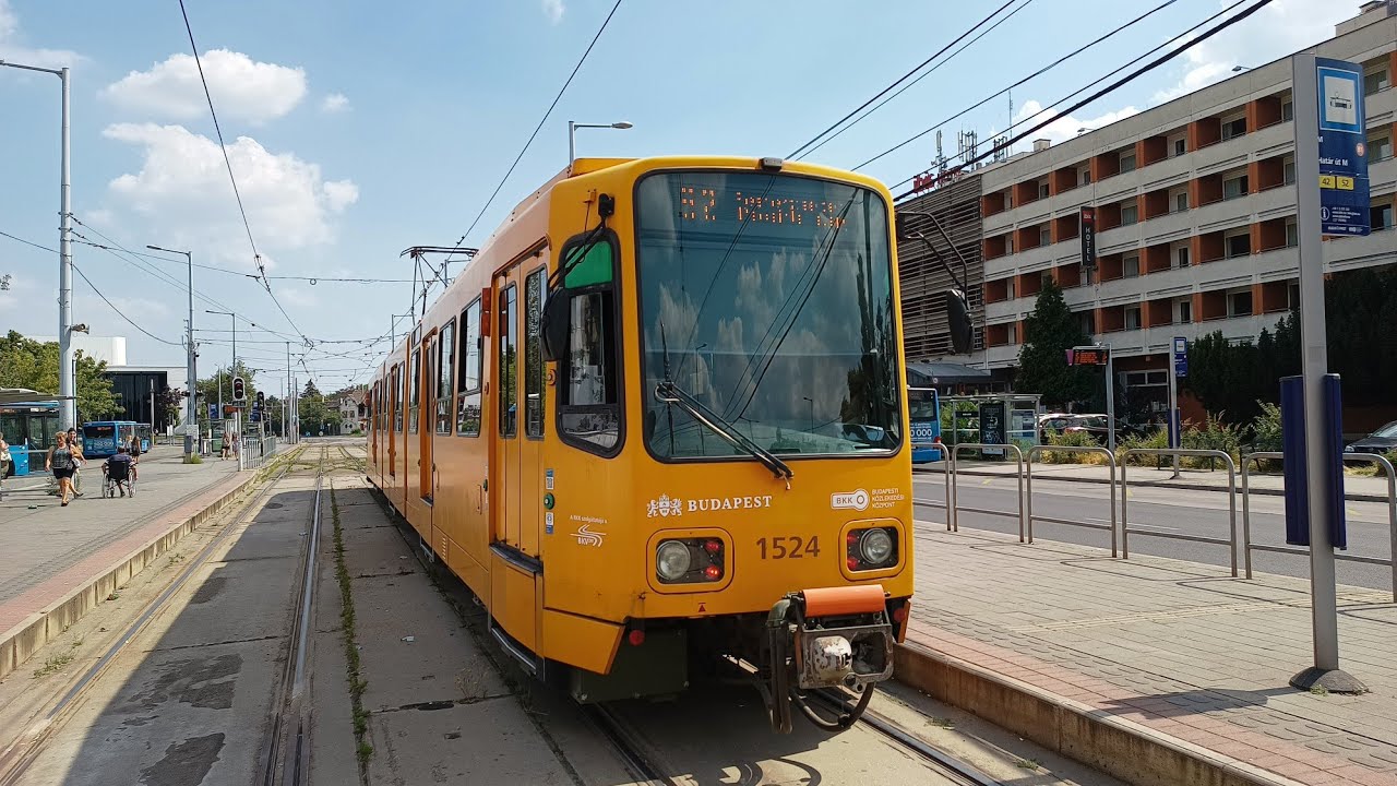 [BKV Budapest] D&uuml;wag TW6000 #1524 - line 52 towards Pesterzs&eacute;bet, Pacsirtatelep