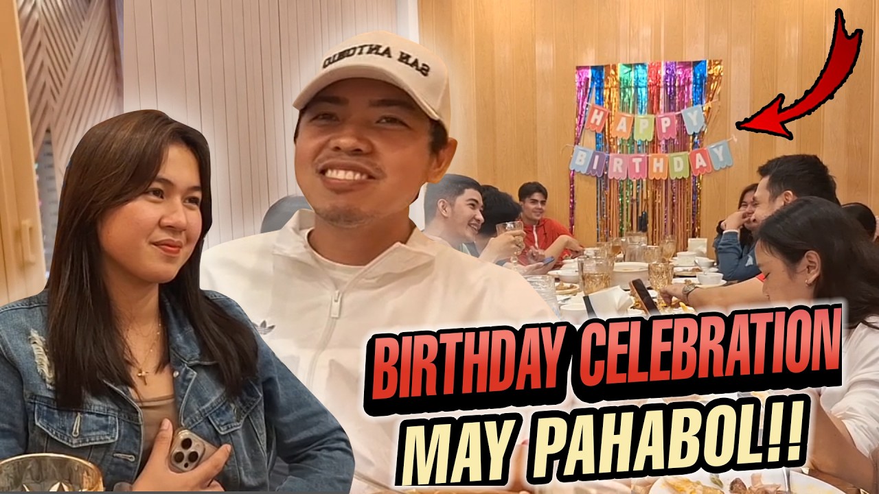 BIRTHDAY CELEBRATION NI EDU MAY PAHABOL!