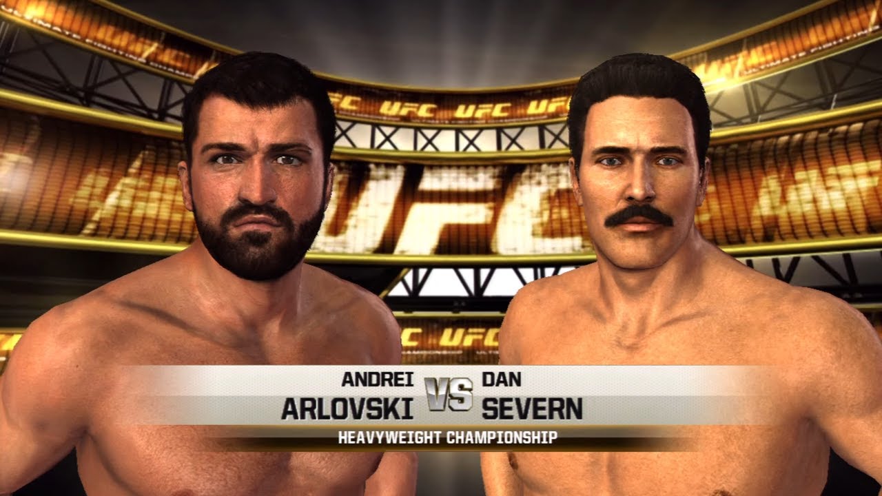 UFC Undisputed 2010 Gameplay Andrei Arlovski vs Dan Severn