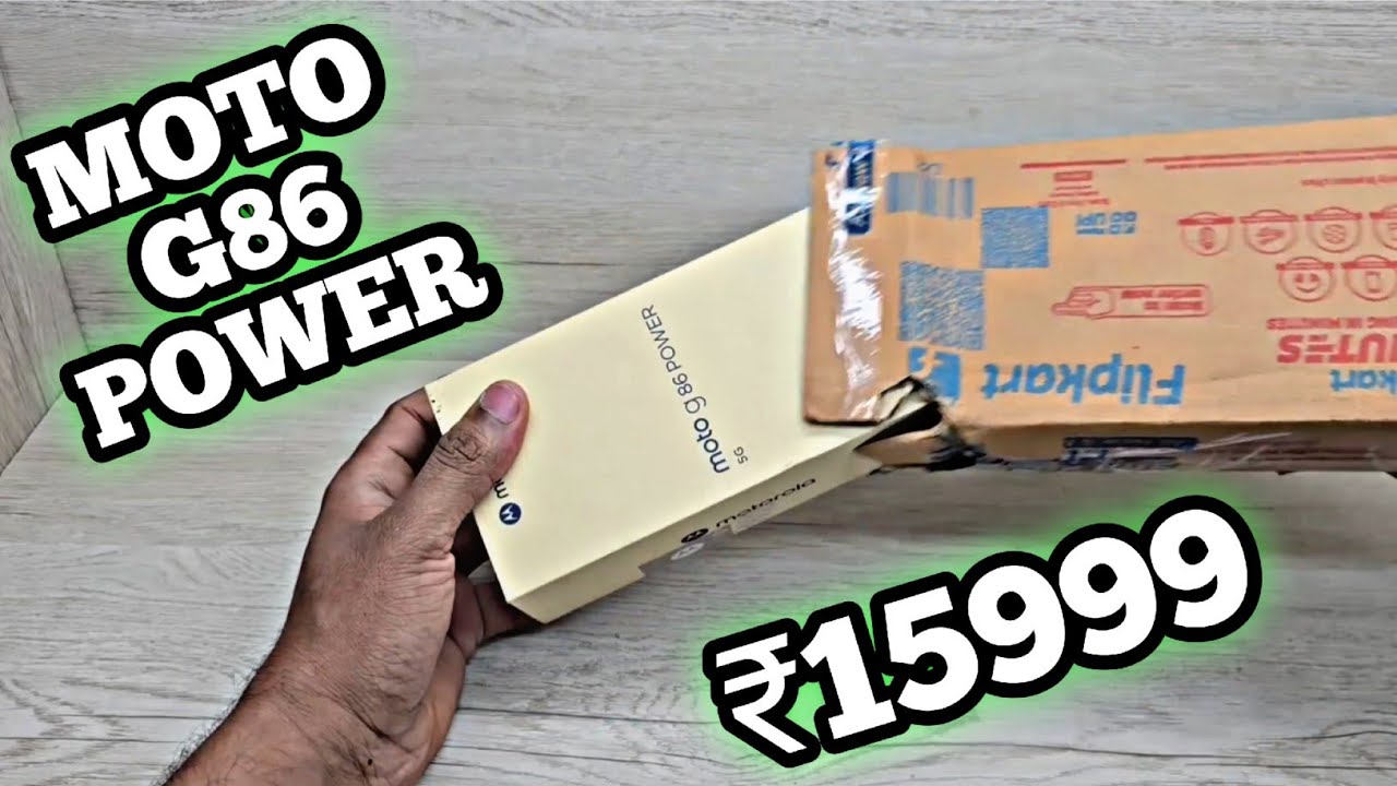 Moto G86 Power 5G Unboxing - Power House from Moto ?