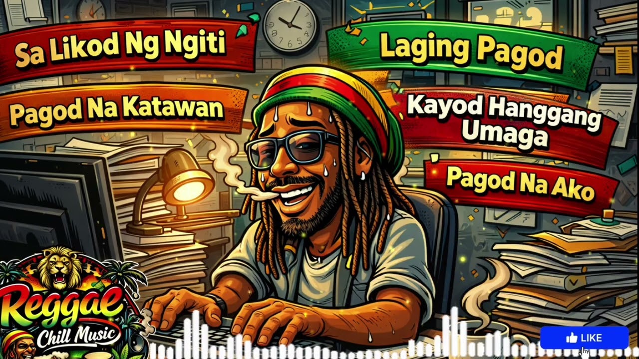 LAGING PAGOD 😓🔥 | Reggae Rap Para sa Mga Di Sumusuko (Official Music Video) | Reggae Chill Music 