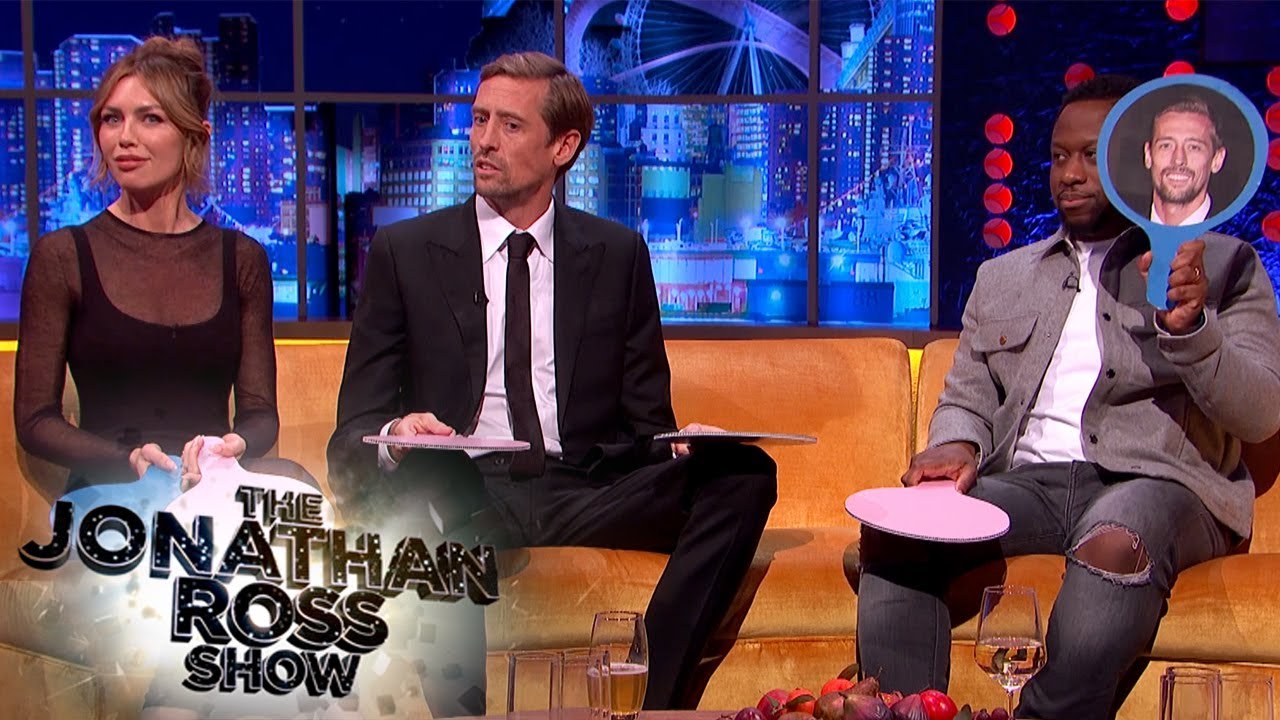 Peter Crouch and Abbey Clancy Play Him Or Her (ft. Babatunde Aleshe) | The Jonathan Ross Show
