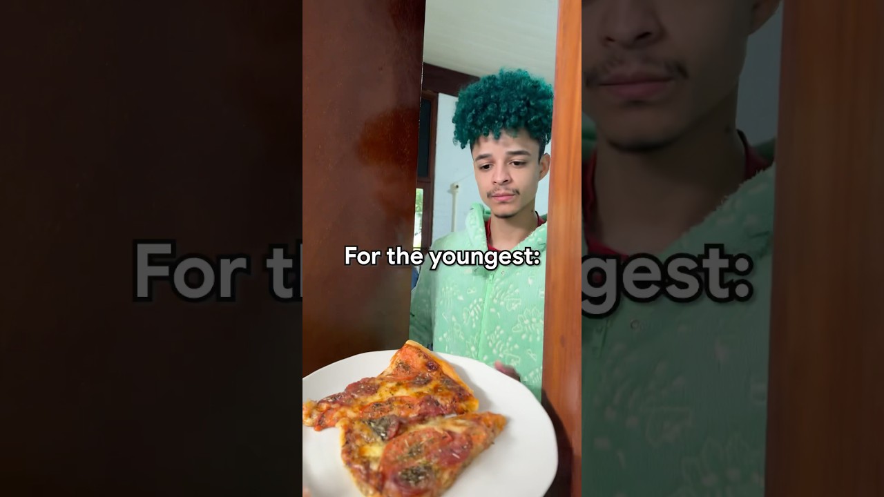 Youngest child vs Others - Pizza