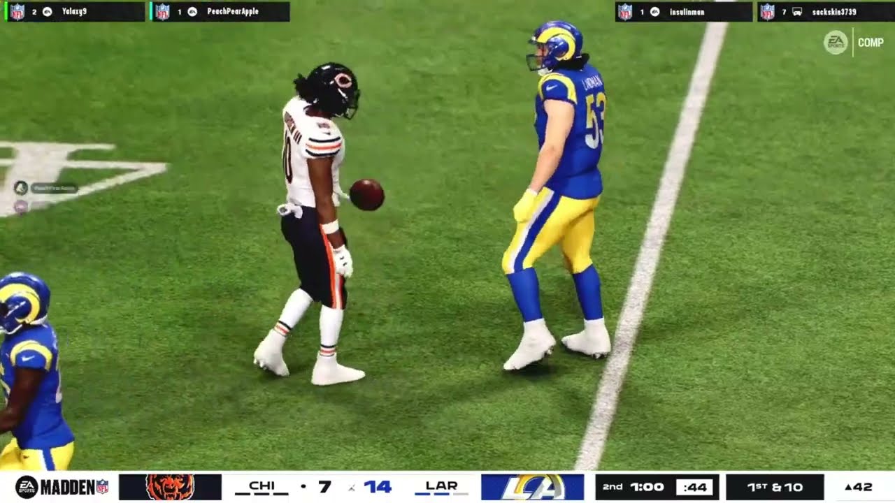 Bears vs Rams 2v2