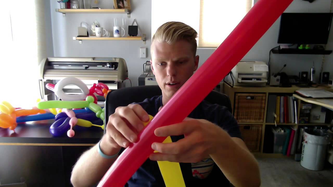 How to Balloon Twist Crazy Hat #2