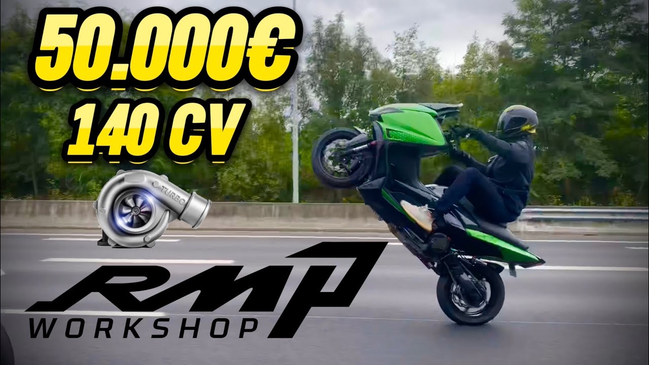 50.000€ DE PRÉPA DANS LE TMAX TURBO LE PLUS RAPIDE DU 🌍