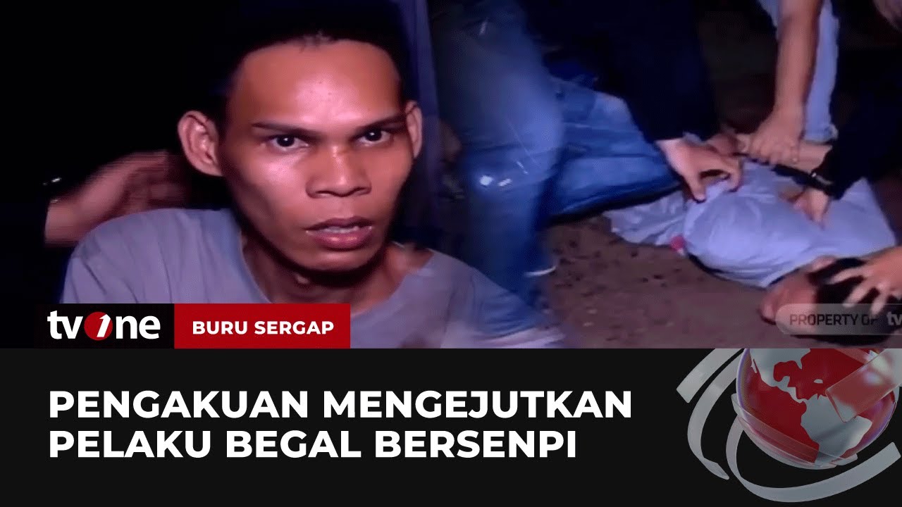 Kerap Todongkan Pistol ke Warga, Begini Pengakuan Begal Bersenpi | Buru Sergap tvOne