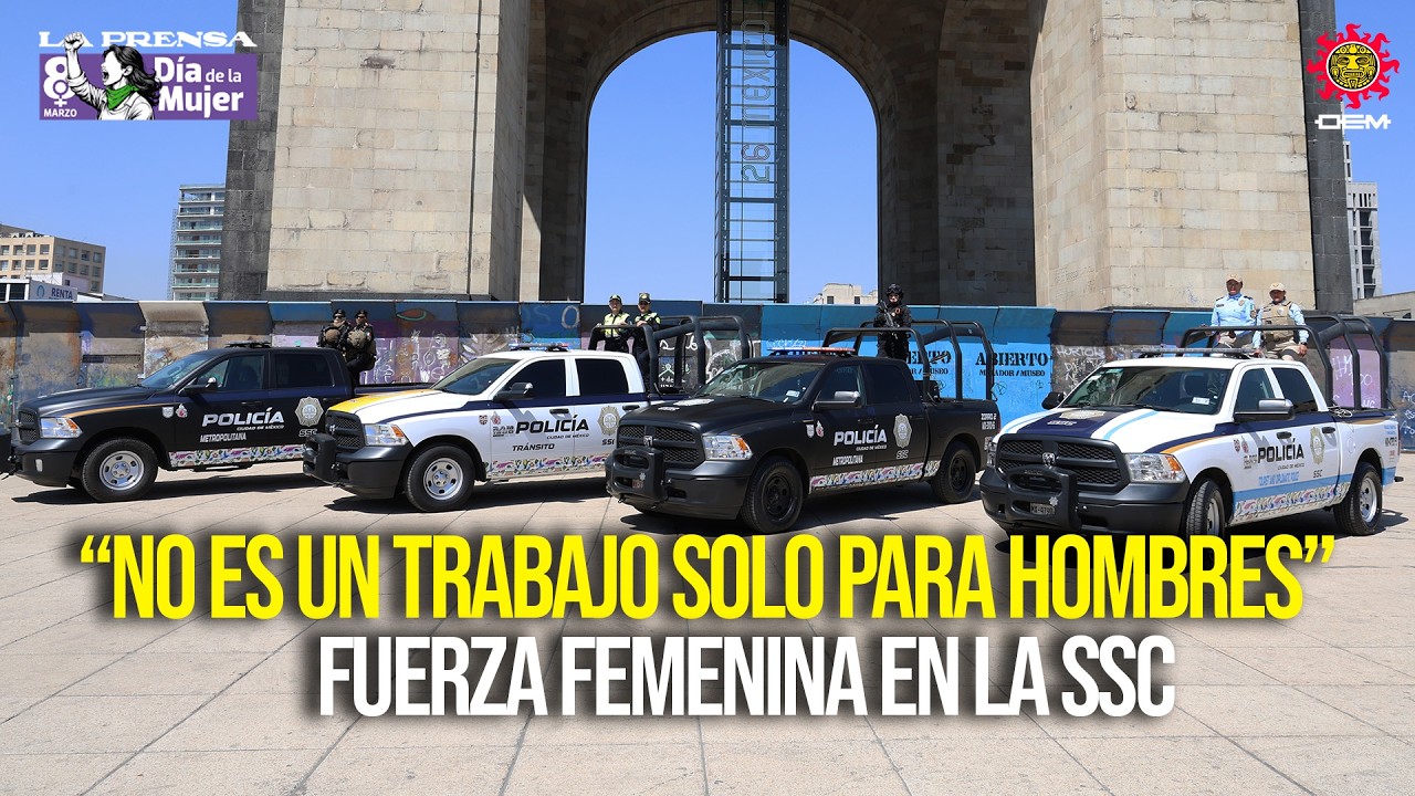 De tránsito a fuerzas especiales: mujeres que protegen la CDMX