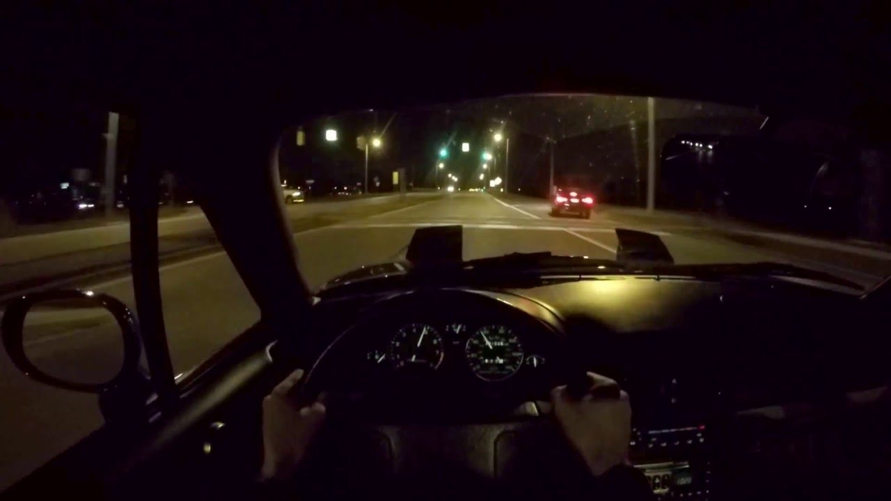 1994 Mazda MX-5 Miata - POV Night Driving
