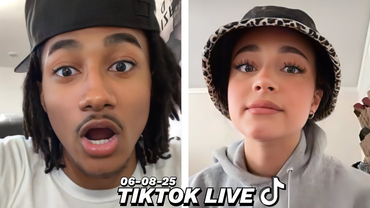 Haskell & Fiorella Getting Freaky On Tiktok Live...