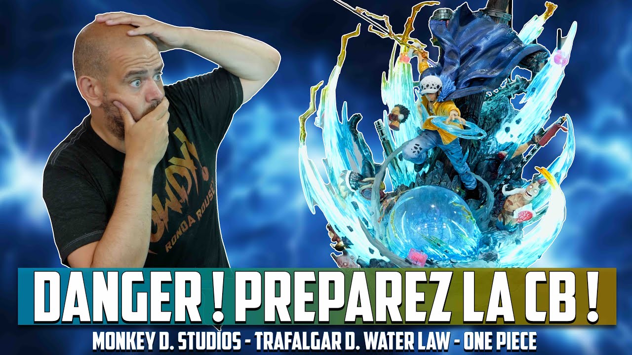 MONKEY D. STUDIO TRAFALGAR LAW One Piece !  ALERTE DANGER A LA CB !!!