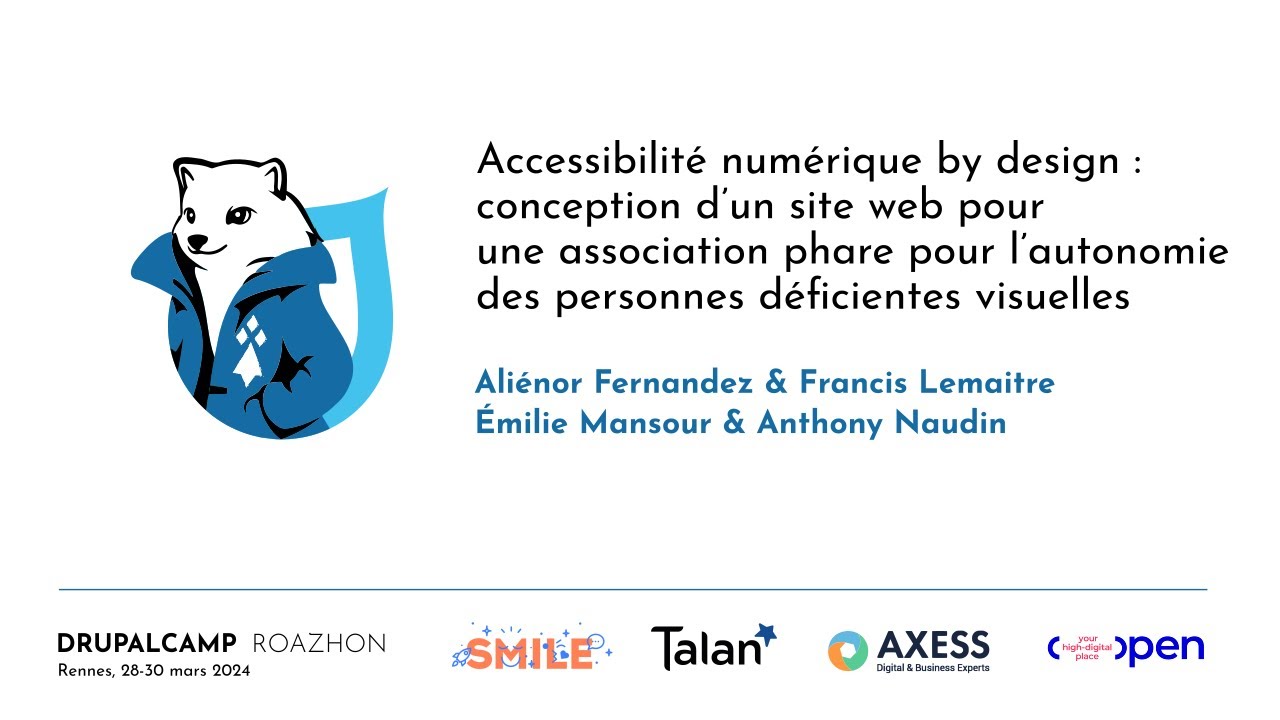 Accessibilité numérique by design : conception d’un site web pour une grande association