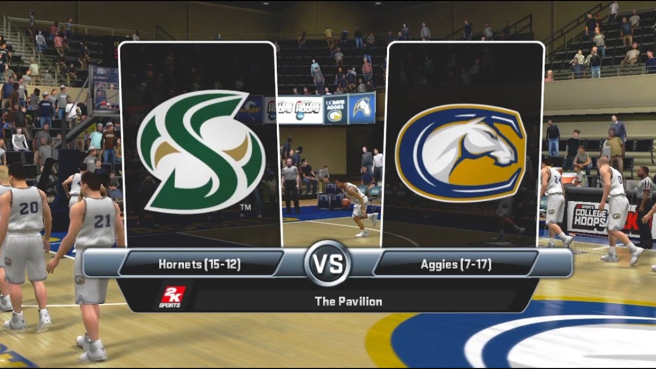 XBOX360-College Hoops 2K8🏀-Legacy Mode-Sacramento St. vs UC Davis