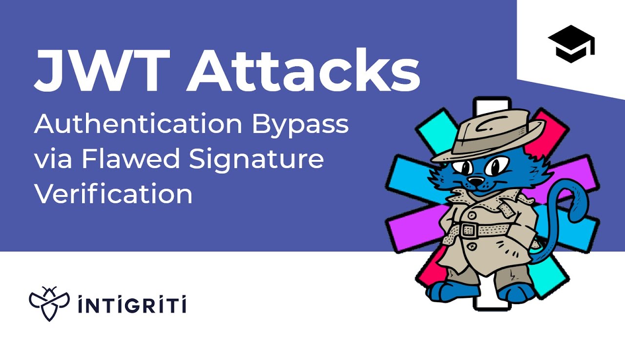 JWT Authentication Bypass via Flawed Signature Verification
