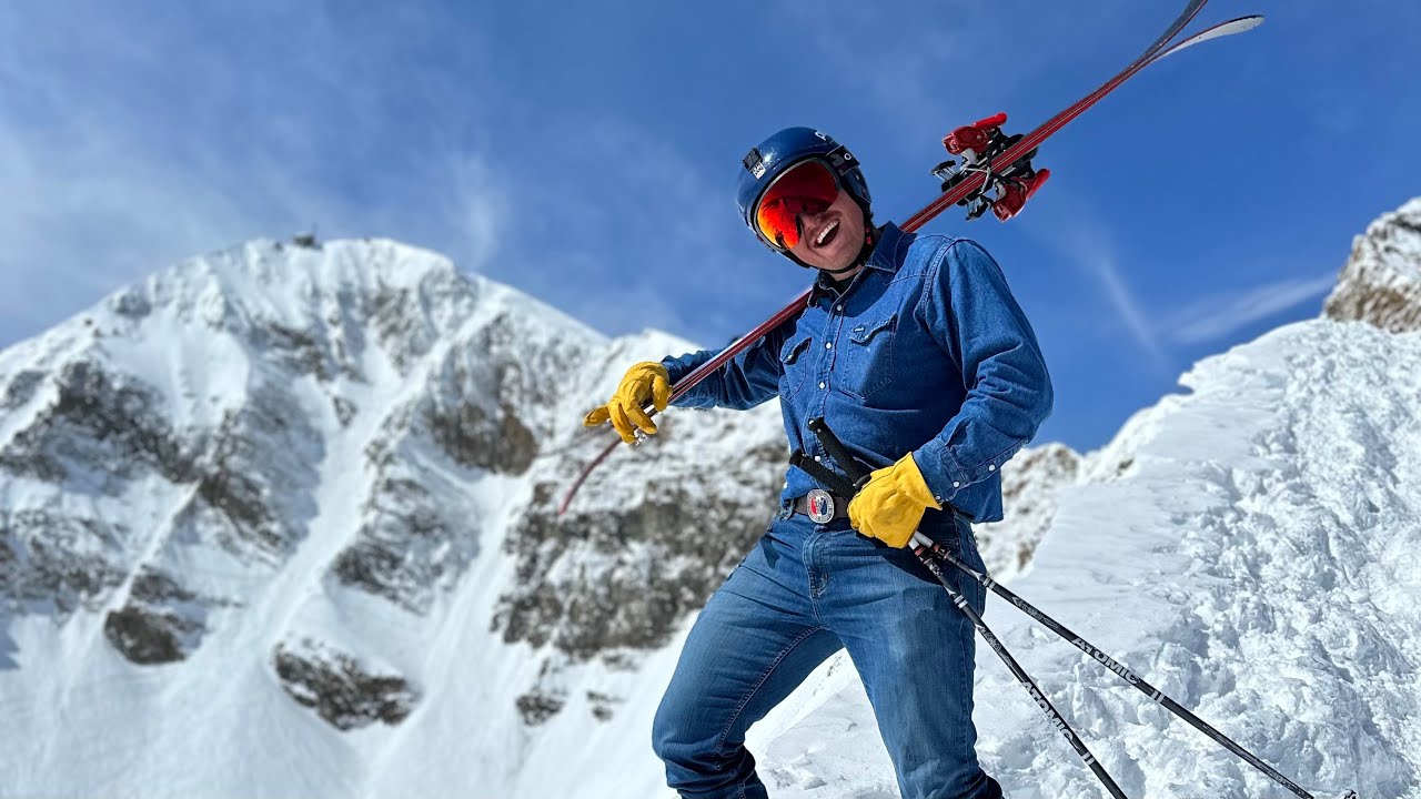 Skiing 3 Forks on Closing Day at Big Sky Resort 2023