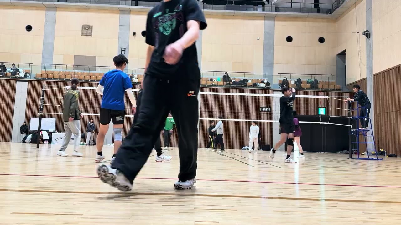 スポパ杯 予選トーナメント ゴタン VS 安佐南中学校バレーボール部