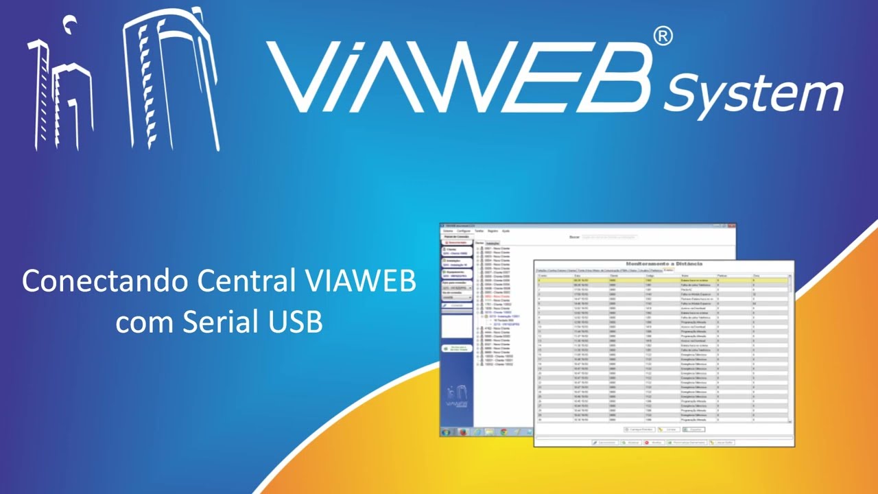 Conectando central VIAWEB com Serial USB - VIAWEB Download