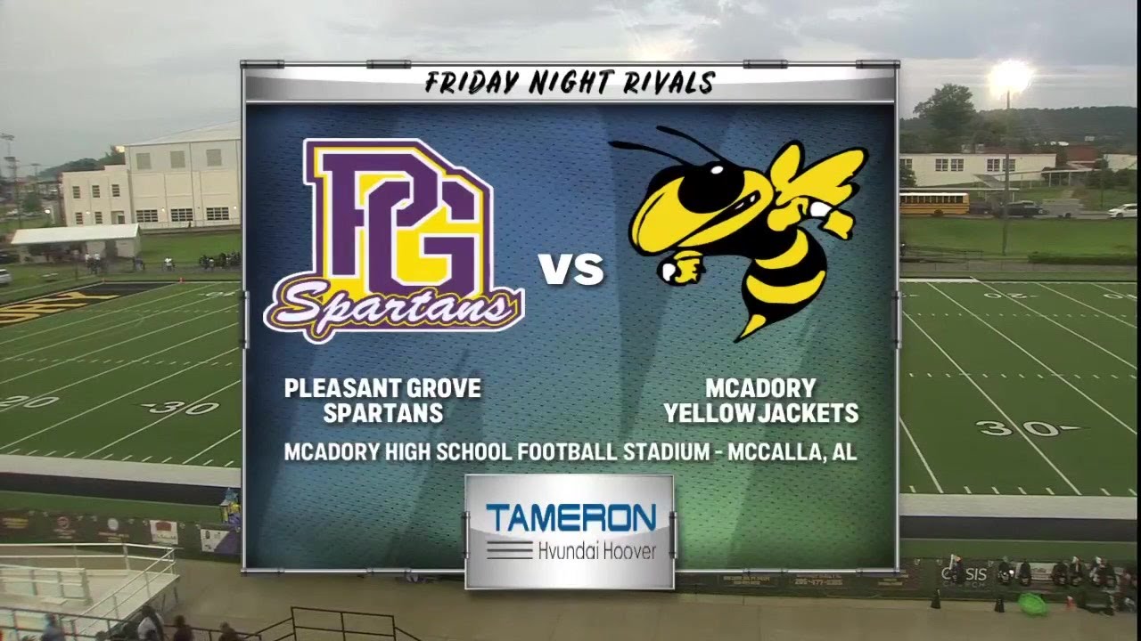Friday Night Rivals Game of the Week | Pleasant Grove at McAdory
