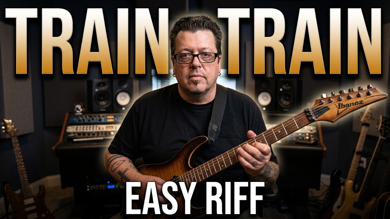Blackfoot - Train Train - Guitar Lesson by Mike Gross - How to play - Tutorial