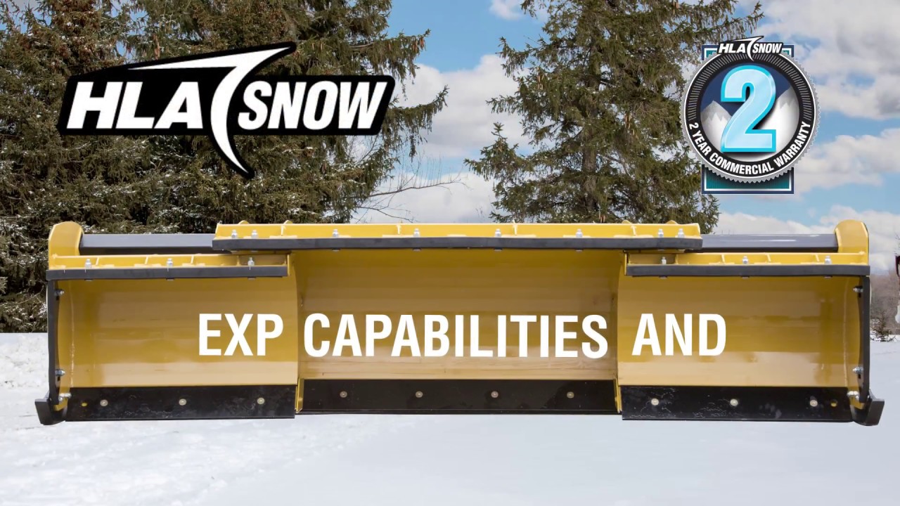 HLA Snow - 3500X Expandable Snow Pusher