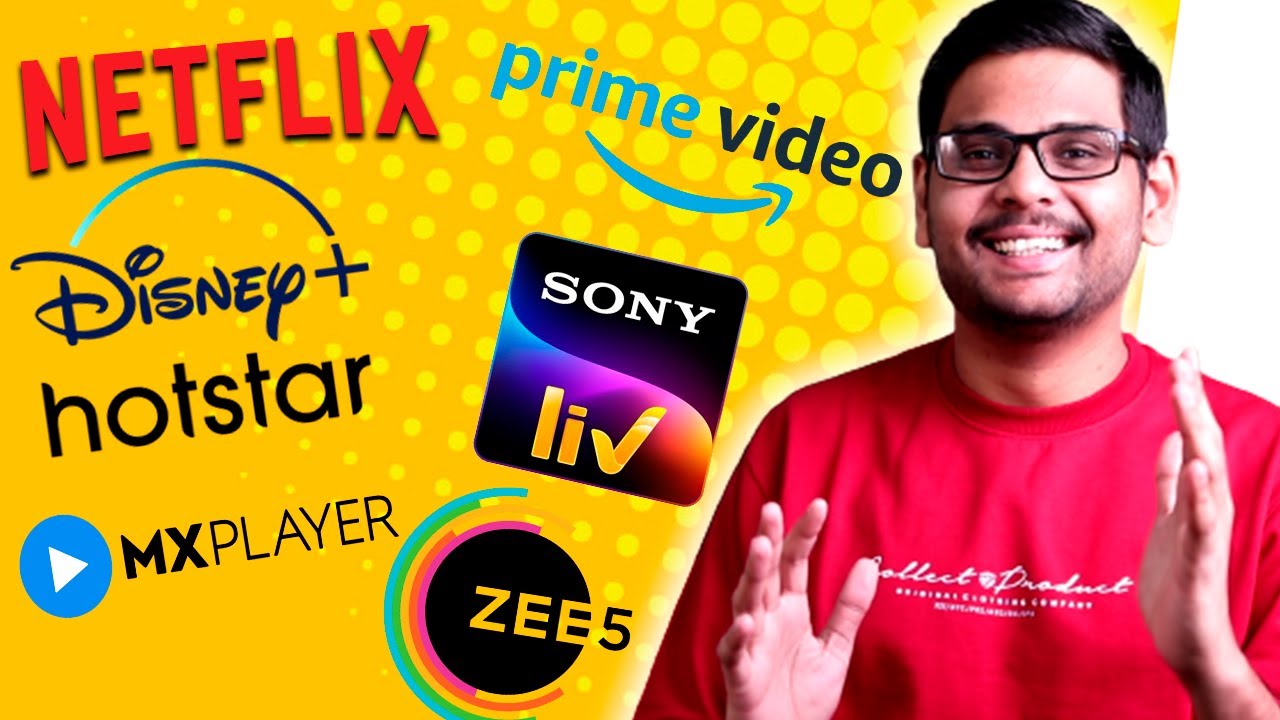 Netflix vs Prime Video vs Disney+Hotstar vs Sony Liv vs Zee5 - Best OTT Streaming Apps in India🔥🔥