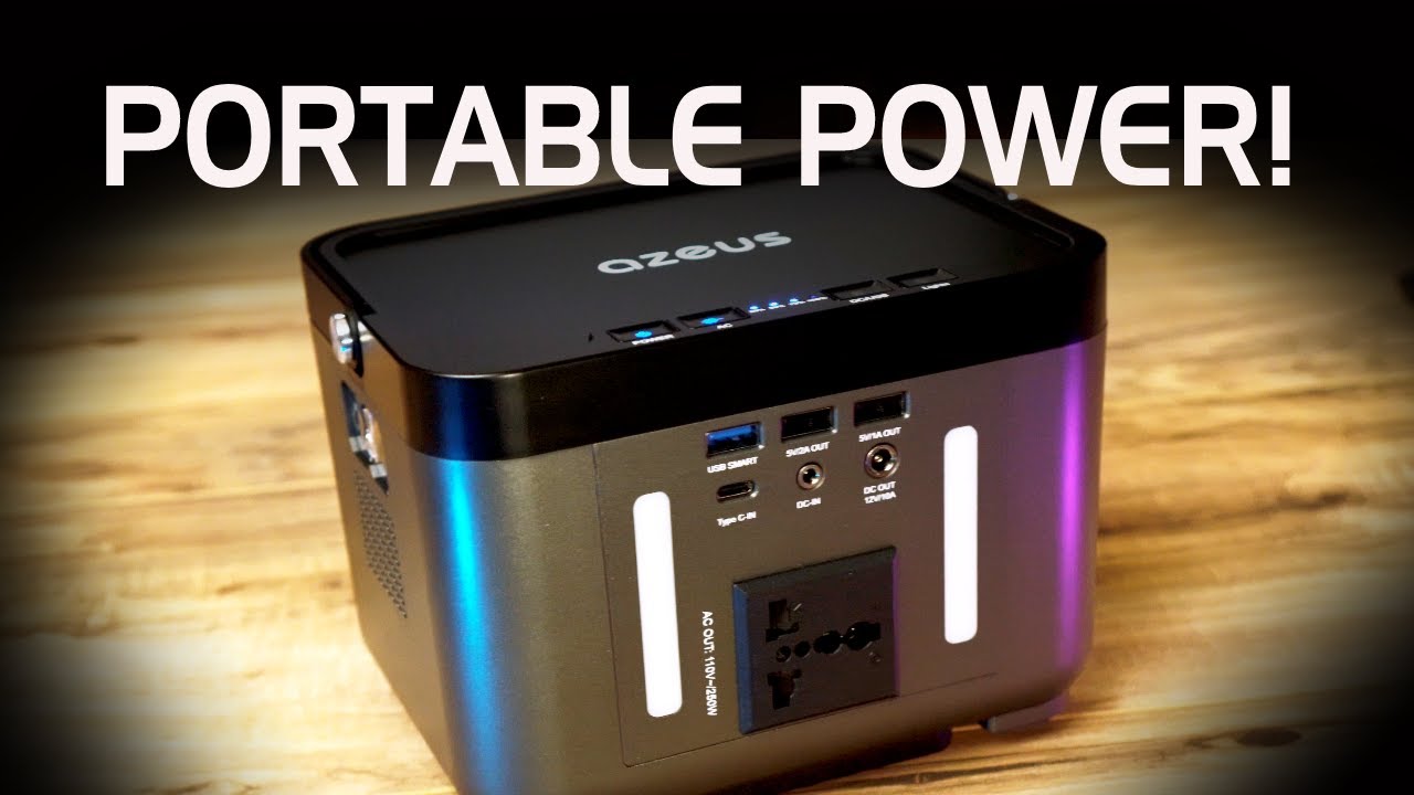 The Inexpensive 250W Portable Backup Power Station Test and Review (DB Power)...