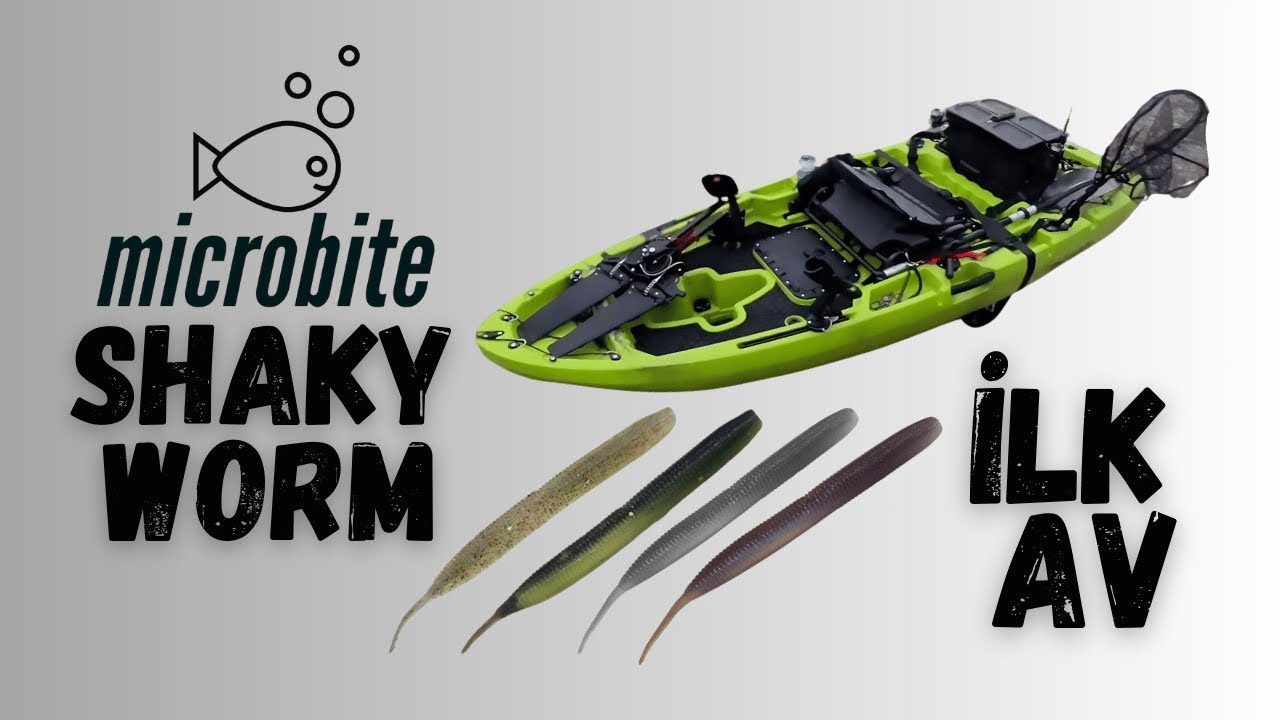 Microbite Shaky Worm: Büyükçekmece'de Perch Avı