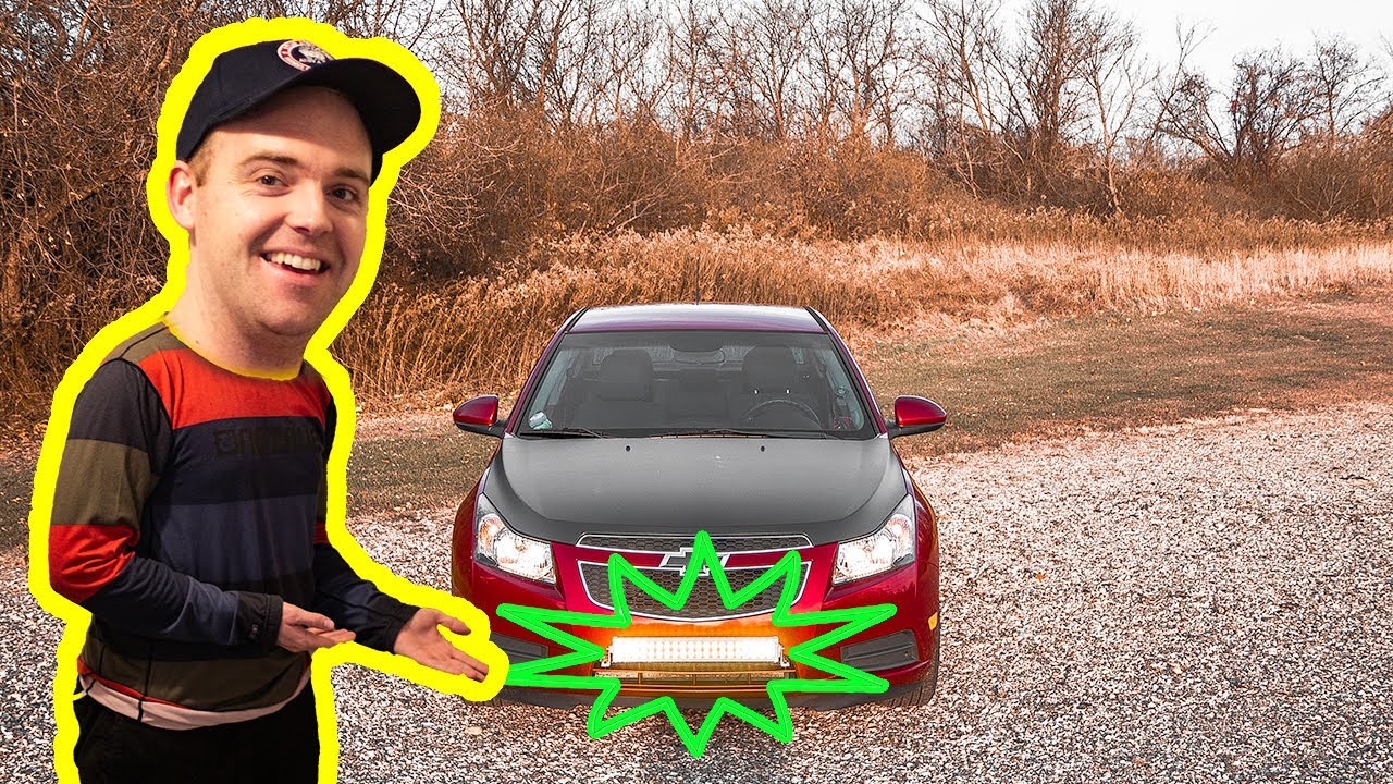 Cruze LED Light Bar Install (for the clout?)