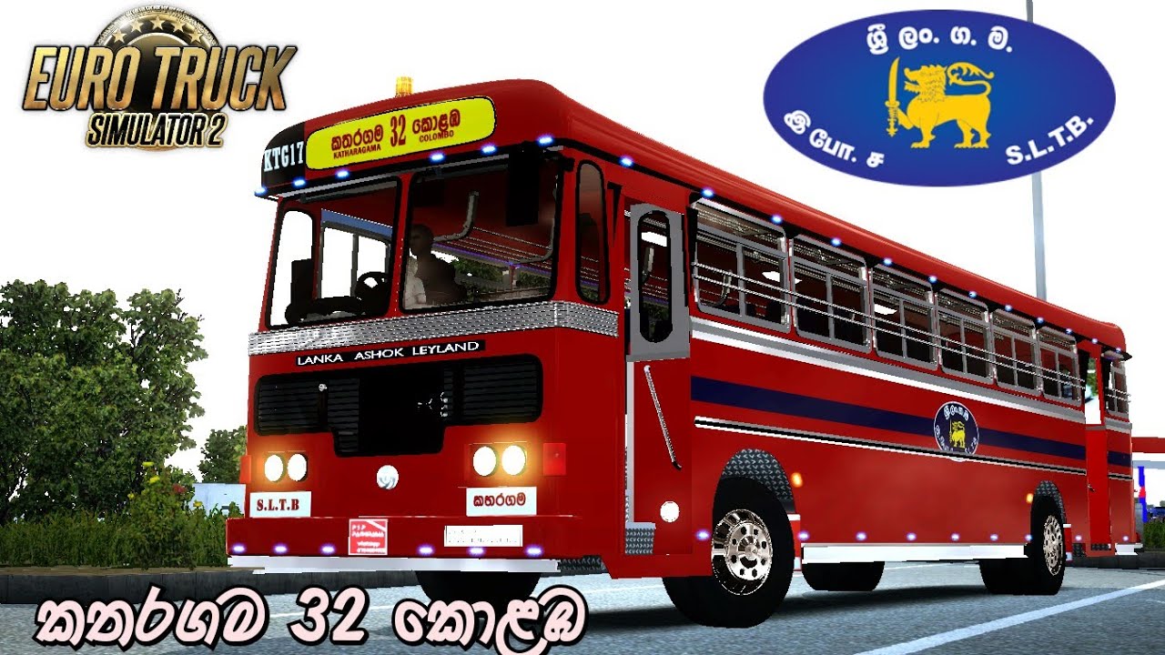 SLTB Bus in ETS2 | Sri Lankan Bus Mod | Euro Truck Simulator 2
