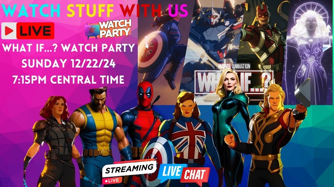 What If Season 3 - Episode 1 - LIVE Stream Watch Along Watch Party