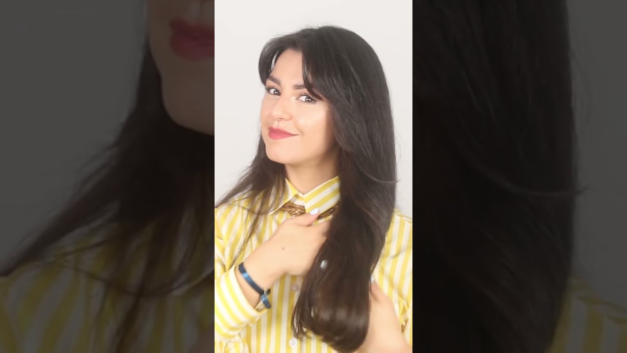قصيت شعري بالبيت مع الغرة... شوفوا النتيجة