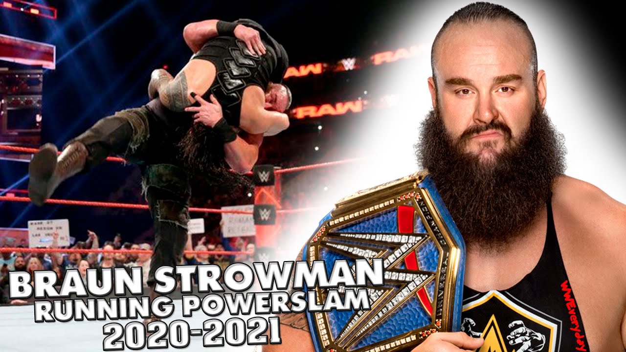 Braun Strowman - Running Powerslam Compilayion 2020-2021