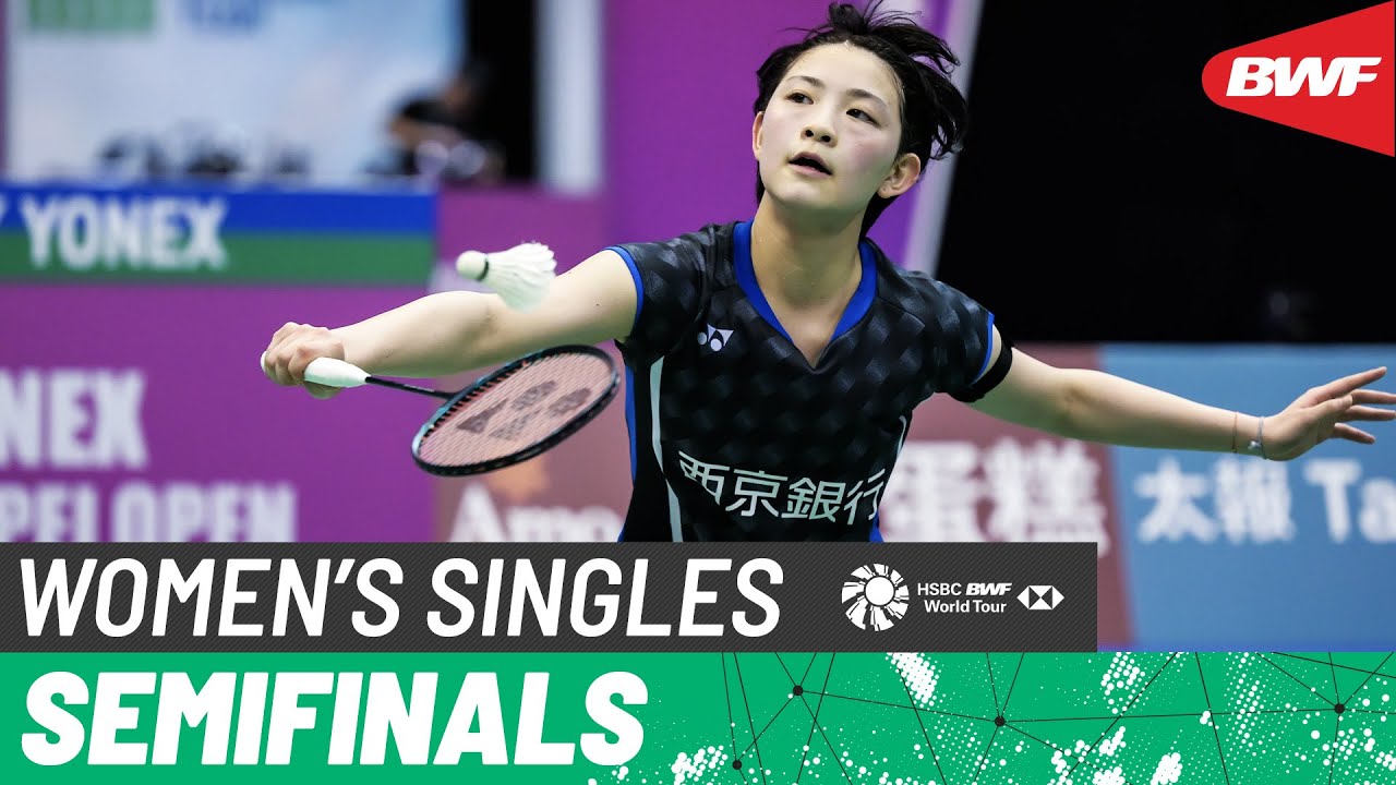 YONEX Taipei Open 2025 | Tomoka Miyazaki (JPN) [1] vs. Unnati Hooda (IND) | SF