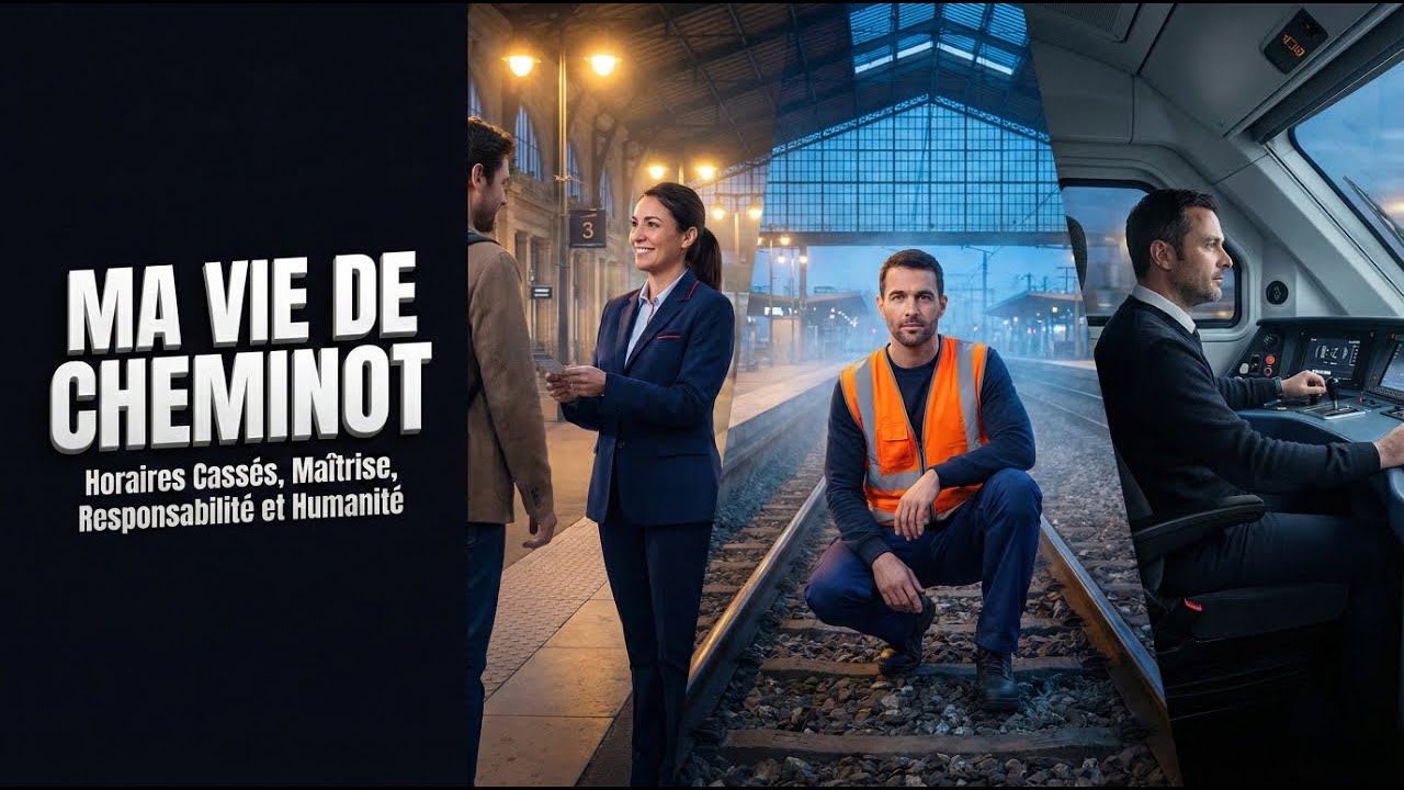 Ma Vie de Cheminot 🚉🚦 : Horaires Cassés, Maîtrise et Humanité